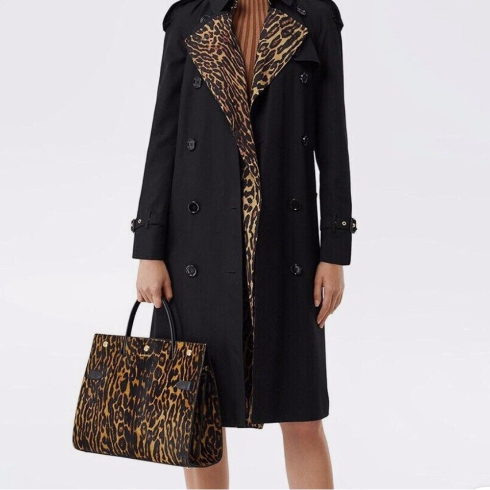 Burberry Leopard Print Bag